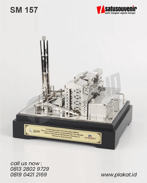 SM157 Souvenir Miniatur PLTU Paiton Energy