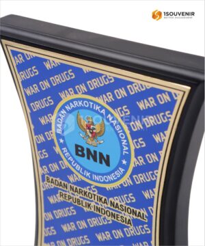 Plakat Kayu BNN Lumajang