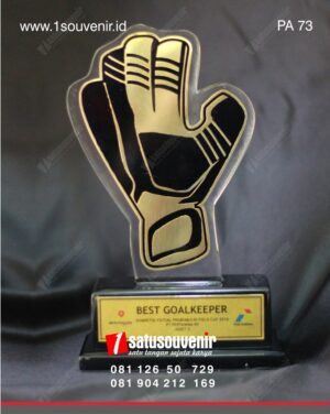 Plakat Akrilik Best Keeper Pertamina