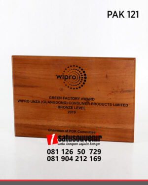 Plakat Kayu Wipro Green Factory Award PA...