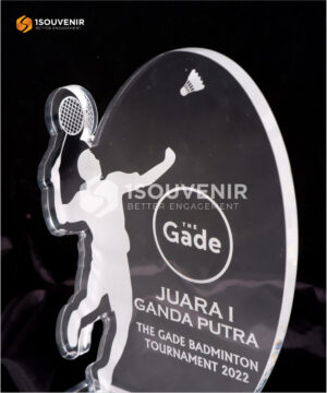 Plakat Akrilik The Gade Badminton Tourna...