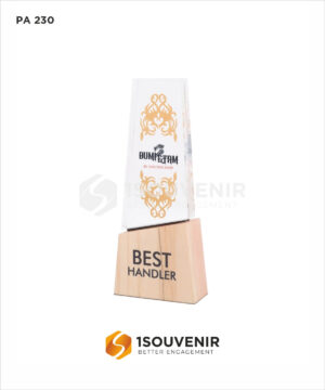 Plakat Akrilik Best Handler IBC Sunction Show